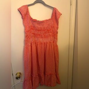 Plus size prairie dress